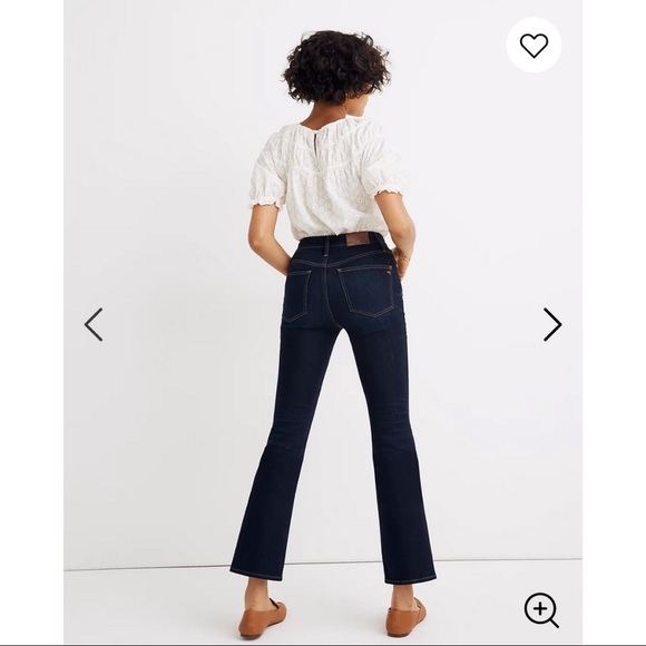 Madewell Denim - Madewell Curvy Cali Demi-Boot Jeans in Larkspur 28
